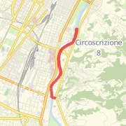 5.46 km General Road Cycling in Torino on 12/apr/2012 20:46