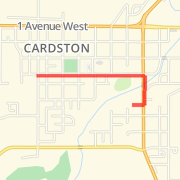Cardston Kids Marathon - Final Mile