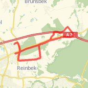 16.09 km Road Cycling in Reinbek on 15.04.2012 16:22