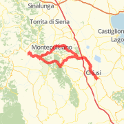 Chiusi-Montepulciano-Pienza-Chianciano