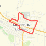 3.87 mile Run/Jog in Morrison on Apr 15, 2012 at 03:52 pm