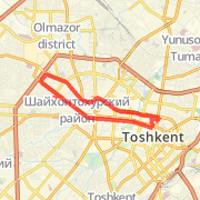 15.39 kilometer Road Cycling on Apr 17, 2012 at 08:13 pm
