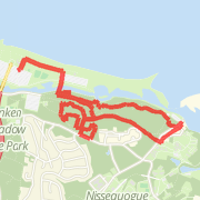 up snake,cardiac around to old dock and back via bluffs