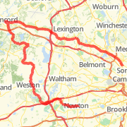 NCH-Concord-Redbones Stage 16 Ride Bike Ride route image