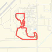 4.3 Hill Run, my best variation yet of running up and down the comm tower hill.