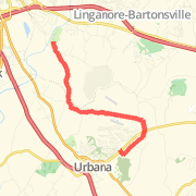 Urbana to Pinecliff Out and Back
