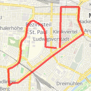 Running aroung Goetheplatz