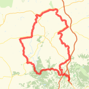 Wheels for Meals route ridden on 04/20/2012