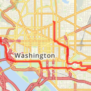 A run mapped on 04/20/2012