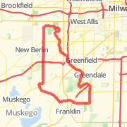 07/09/2009 Route - Home to Oak Leaf and Home again