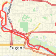 A run mapped on 04/21/2012