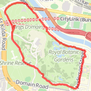 4.12 kilometer Run/Jog on Apr 22, 2012 at 08:19 am