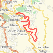 8.08 km Run in Baguio City on Apr 22, 2012 8:07