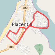 A run mapped on 2012-04-22