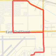 5.54 M Run from Base to Pac Ave to Airport and back