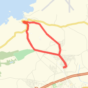 Illogan woods run via beach