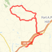 Fort A.P. Hill Bike Ride - 20 Apr 12