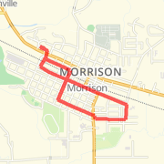 A run mapped on 04/23/2012