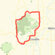 A ride mapped on 04/23/2012