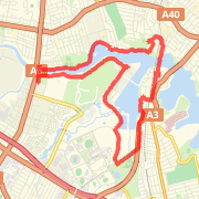 17.33 km Run on 24/04/2012 7:18 AM