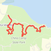 7.02 mi Run in San Rafael on Apr 23, 2012 3:38 PM