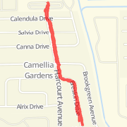 1.03 mi Walk in Orlando on Apr 24, 2012 8:49 AM