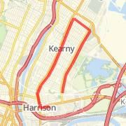 5-mile Kearny-Harrison loop