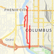 A run mapped on 04/24/2012
