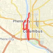 A run mapped on 04/24/2012