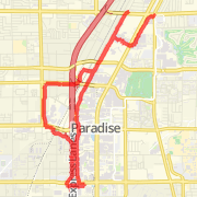 9.00 mi Run in Las Vegas on Apr 24, 2012 8:21 PM