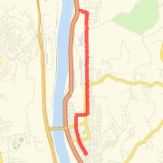 3.88 mile Touring Bike in Baden on Apr 25, 2012 at 12:56 am
