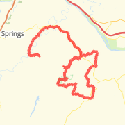 A ride mapped on 04/25/2012