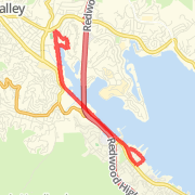 6.38 mi Run in Mill Valley on Apr 25, 2012 1:49 PM