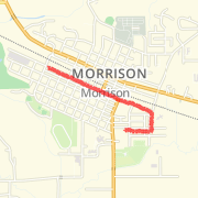 1.34 mile Run/Jog in Morrison on Apr 25, 2012 at 05:54 pm