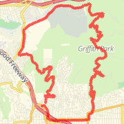 15.53 mile Road Cycling in Los Angeles on Apr 25, 2012 at 05:50 pm