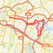 27.42 km Road Cycling on 27/04/2012 9:04 AM