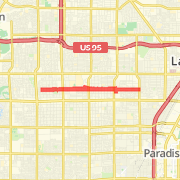 7.30 mi Run in Las Vegas on Apr 26, 2012 6:18 PM