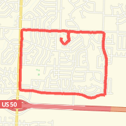 4.33 mi Run on Apr 26, 2012 8:46 PM