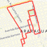 6,76 quilômetro Run/Jog on abr 27, 2012 at 07:08 PM
