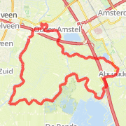Rondje Amstel, Ronde Hoep, de Waver, Abcoude Ouderkerk en Amstel