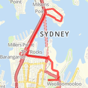 RBA Midday Milers - Kirribilli Run