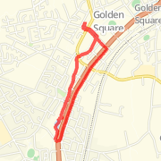 5.01 km in Golden Square on 30/04/2012 6:35 PM
