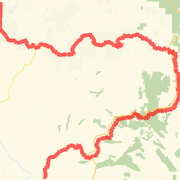 A ride mapped on 04/30/2012