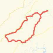 5 Mile Mountain>Shooting Creek