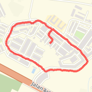 2.11 kilometer Run/Jog on May 1, 2012 at 06:43 pm