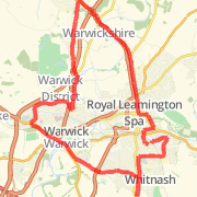 16 miles on roads