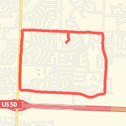 3.96 mi Run in Lee\'s Summit on May 2, 2012 7:46 AM