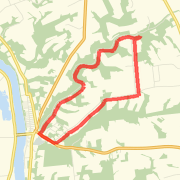 creek/tinsman/ridge/12 loop Run route image