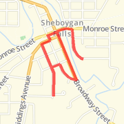 A run mapped on 04/21/2012