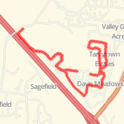 5.47 mi Run in Smyrna on May 3, 2012 5:57 AM